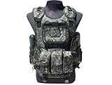 GXG Deluxe Tactical Paintball Vests (Digi Green)