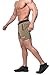 Jed North Men's Workout Gym Sweat Shorts Bodybuilding Running Shorts Green