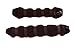 YABINA 2 Pcs Foam Sponge Magic Clip French Twist Hairstyle Donut Bun Ponytail Former Maker Hairstyle Must-haves Tool Accessories (Coffee Small & Large)