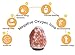 JIC Gem Small Himalayan Salt Lamps Natural Crystal Rock 6-7