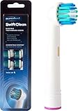 Electric toothbrush replacement heads | compatible with Oral B | SwiftClean by Puredent | pack of 4