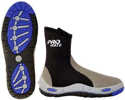 Wetsuit Booties Promate 5mm Neoprene Dive Boots Hard Sole