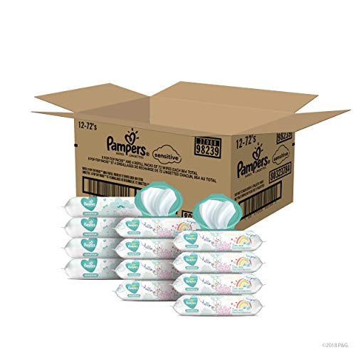 1 Pampers+Sensitive+Water+Based+Pop+Top+Refill