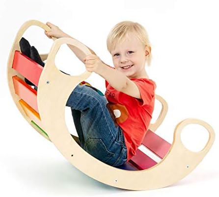 CASSARO Waldorf Wooden Rocking Play 