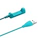 Compatible with Fitbit Flex 2 Charger, Savcappan Replacement USB Charging Cable Cord Charger Cradle Dock Adapter, Fitness Tracker Wristband Smart Watch (3Foot/1meter, 2-Pack,SkyBlue)