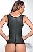 Ann Chery Corset Waist Trainer for Women’s Weight Loss - Colombian Waist Cincher With Straps - 3 Hook Vest Body Shaper Beige
