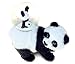 COTA Global Panda Snow Globe - Wildlife Animal Water Globe Figurine with Sparkling Glitter, Zoo Collectible Novelty Ornament for Home Decor, for Birthdays, Christmas, Valentine – 45mm