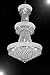 Gallery French Empire Crystal Chandelier H50 x W30 - Perfect for an Entryway Or Foyer!