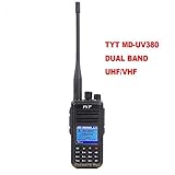 TYT MD-UV380 Dual Band VHF/UHF 136-174Mhz/400-480Mhz Handheld Two Way Radio (Ham)