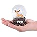 WOBAOS Snow Globe Crafts- Sculptured Resin Water Ball - Christmas Valentine's Day Birthday Holiday New Year's Gift (Diameter 60mm)