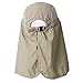 HOVEOX UV 50+ Sun Protection Fishing Flap Hat Neck Protection Cap with Removable Sun Shield Mask for Baseball,Backpacking,Cycling,Hiking, Fishing, Garden, hunting Outdoor Camping Activities