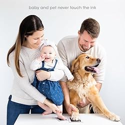 Pearhead 4-Pack Clean-Touch Ink Pad Kit, Mess-Free
