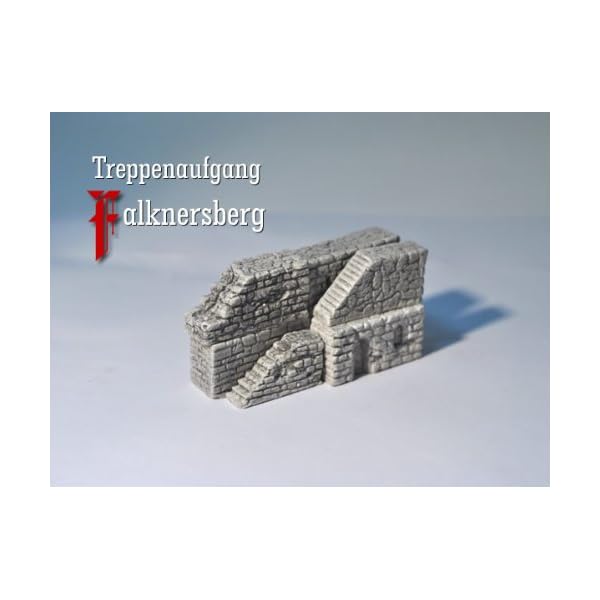 Treppenaufgang Falknersberg, Bausatz, Spur N – Bild 5
