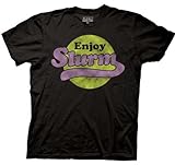 Futurama - Mens Enjoy Slurm T-Shirt In Black, Size: Medium