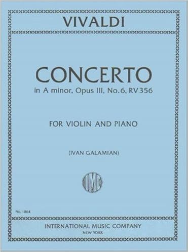 EASY CONCERTOS AND CONCERTINOS FOR VIOLIN AND PIANO CONCERTO IN B MUNOR OP35 1ST POS