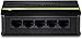 TRENDnet 5-Port Unmanaged Gigabit GREENnet Desktop Plastic Housing Switch, TEG-S5G, Plug & Play, 5 X Gigabit Ethernet Ports, 10Gbps Switching Capacity, Network Ethernet Switch, Fanless