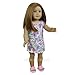 ZITA ELEMENT 7 Sets American Doll Clothes and Dress for 18 Inch Girl Doll Accessories | Clothes, Dress, Pajamas, Beach Wear for 18