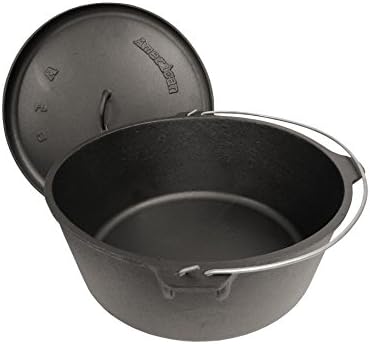 WFS 6 Quart Cast Iron Treated Dutch Oven