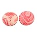 12pcs Cabochon Stone Beads 20x20mm Round Chakra Healing Crystal Semi Gemstones CAB Random Color Bulk for Necklace Jewelry Making(No Holes)