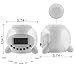 Alarm Clock, Onego Digital Clock Wake Up Light Clock with 6 Natural Sounds for Kids and Adults