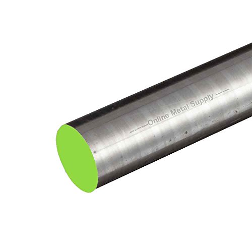 Online Metal Supply 4140 Steel Round Rod, Diameter: 2.000 (2 inch), Length: 48 inches