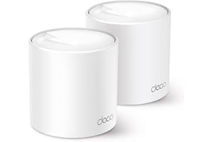 TP-Link Deco AX3000 WiFi 6 Mesh System (Deco X50) – Whole‑Home Coverage up to 4,500 sq ft, AI‑Driven Seamless Roaming, Gigabi