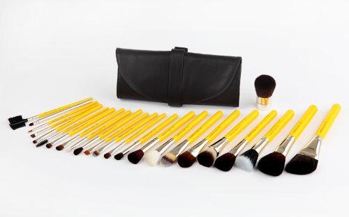 Bdellium Tools Professional Makeup Studio Line Luxury 24pc. Brush Set with Roll-Up Pouch