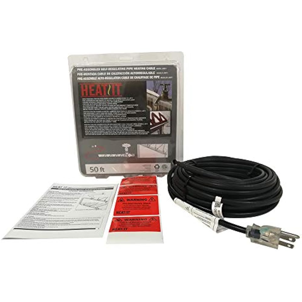 JHSF1 Self Regulating ROOF & Gutter DEIcing PreAssembled Heating