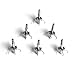 JDYYICZ 6PK Judo Small Game Target Points Arrow Points Archery Arrow Head
