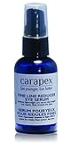 Carapex Fine Line Eye Serum, for Dark Circles and Puffiness, Wrinkles, Crows Feet, Bags, Puffy Eyes, with Aloe Vera, Cucumber Juice and Peptides, Lifting, Firming, Unscented, Cruelty Free