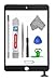 MMOBIEL Digitizer Front Glass Replacement Compatible with iPad Mini 3 - A1599 A1600-7.9 Inch - Touch Screen Digitizer - Incl. Toolkit - Black