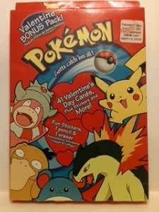 Amazon.com: Pokemon Gotta Catch'em All Valentines BONUS ...