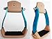 PRORIDER Horse Saddle Barrel Racing Aluminium Western Stirrups Tread Turquoise 5175TRthumb 3