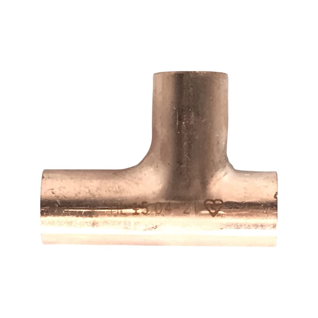 15mm Swept Tee - End Feed