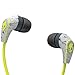 Skullcandy 50/50 2.0 in-Ear Headphones with Mic - Dark Grey/Light Grey/Hot Lime