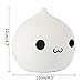 Umiwe Waterdrop Silicone Night Light for Kids Baby Children Toddler Infant Tap Control Multicolor Nursery Cute Lamp (Rechargeable A)