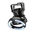 Portable LED Camping Lantern with Ceiling Fan, Outdoor Camping Lantern 2-In-1 Combo 18 Super Bright LED Light and Fan