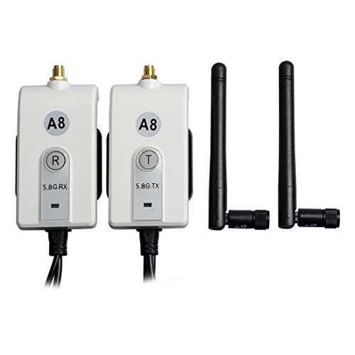 Wirelessan wireless 5.8GHz Video Transmitter & Receiver Kit for Cars, small trucks, or Personal Hobby Video Transmit etc. Backup Camera system