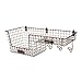 Spectrum Diversified Vintage Entryway Station, Coat Hanger, Storage Basket, Wall Mount Bronze