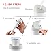 Portable USB Humidifier Multifunctional Portable Mini Humidifier USB Cool Mist Humidifier with Water Bottle Premium Humidifying Unit with Whisper-Quiet Operation Automatic Shut-Off