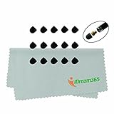 15Pcs Soft Replacement TipsΦ8.0 for iDream365 Stylus Touch Pen(HQ-02,HQ-16 Series)+1 Piece Microfiber Cleaning Cloth In Retail Packaging