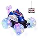 Aockis Toys for 3-12 Year Old Boys, Remote Control Car for Kids Double Sided 360°Spins & Flips Stunt RC Cars Toys with LED Lights