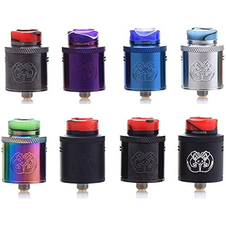 HellVape Drop Dead RDA Verdampfer Farbe Matt/Schwarz