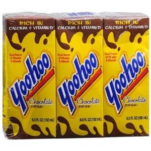 Yoo-hoo Chocolate Milk 6.5 Fl Oz. Drink Four 3-count Packs (12)