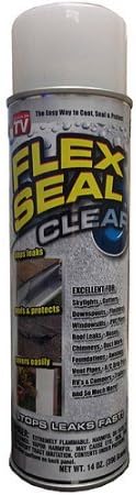 As Seen on TV Flex Seal, Spray On Sealant Clear Weatherproof Caulking 14 oz (2)