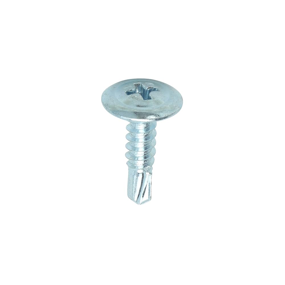 TIMCO PZ2 Countersunk BZP Twin Woodscrews - 8 x 1" - Zinc - Bag of 470 — image 1