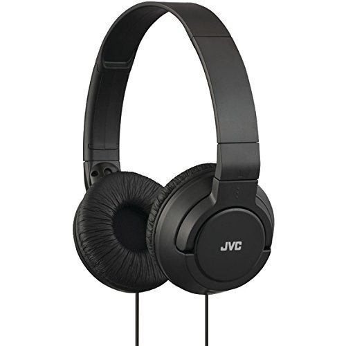 JVC HAS180B The Amazing On-Ear Headphones, Black