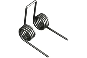 jiuxinyun Double Torsion Spring 3mm Spring Steel 4 Coils Heavy Duty Torsion Spring(1pcs)