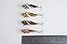 8pcs 5cm 8#hooks metal vibe fishing lues bass carp trout catfish blade fishing baits VIB020