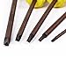 Uxcell a15081300ux0211 Steel Magnetic Triangle Screwdriver 5pcs (Pack of 5)